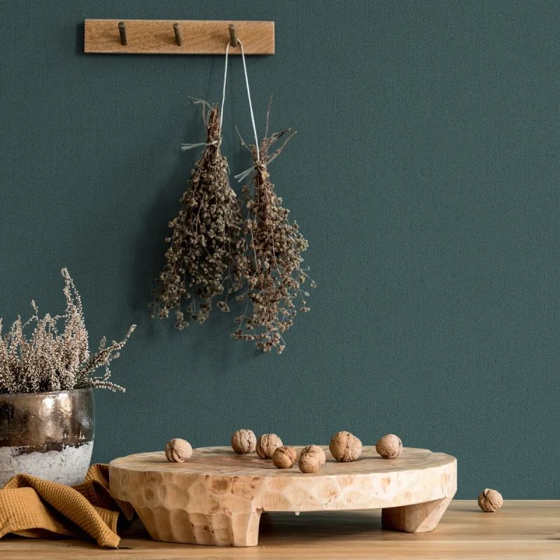 Tapeta turkusowa gładka 36480 Whisper Marburg.webp