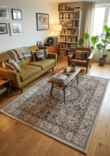 Dywan Dywilan Rich Wiedeński beige aranżacja