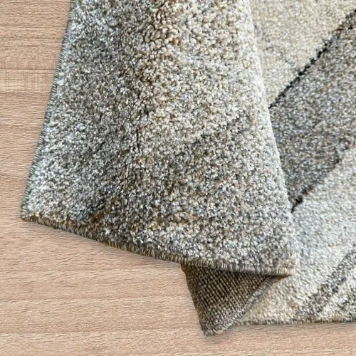 Dywan nowoczesny Dywilan Bella 4 P995A grey-brown spód