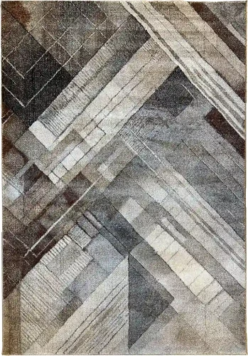 Dywan nowoczesny Dywilan Bella 4 P995A grey-brown   