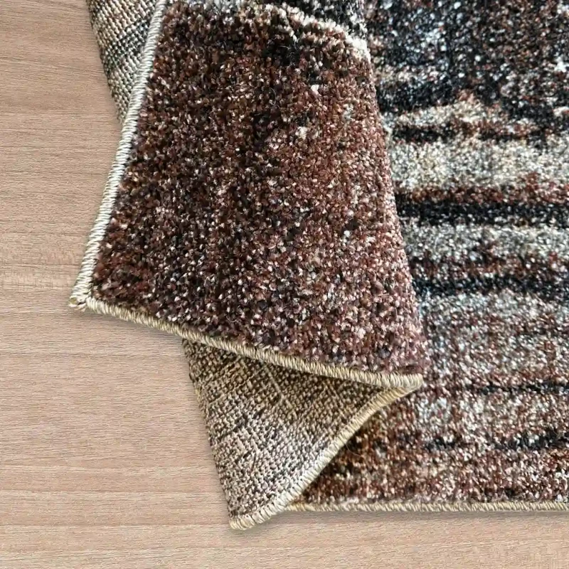 Dywan nowoczesny Dywilan Bella 5 Q009Agrey-brown spód