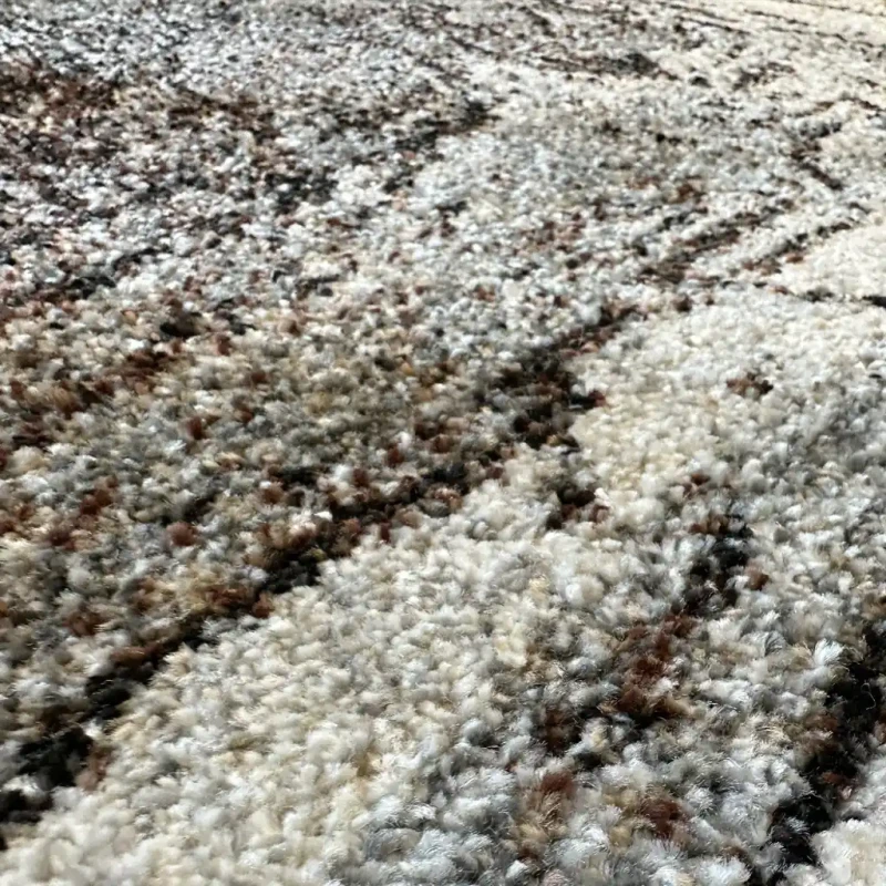 Dywan nowoczesny Dywilan Bella 6 Q013A grey-brown runo