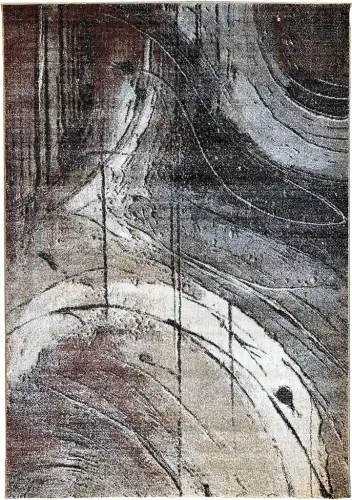 Dywan nowoczesny Dywilan Bella 6 Q013A grey-brown   