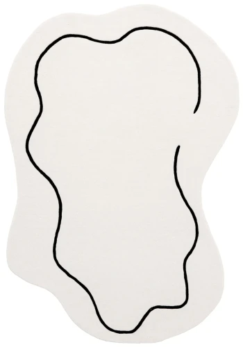 Dywan wełniany Carpet Decor Handmade Loop ivory 