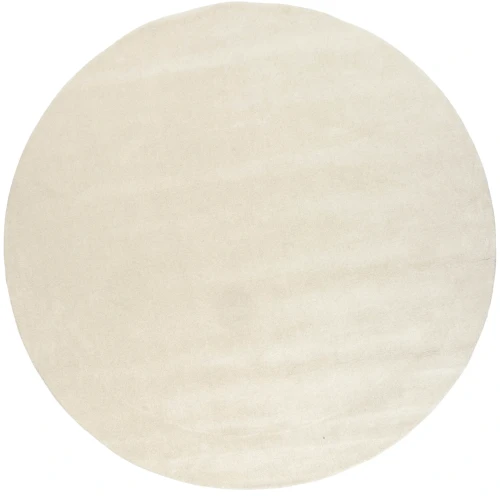 Dywan okrągły wełniany Carpet Decor Handmade Rio krem