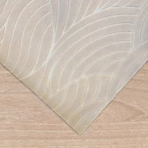 Dywan art deco 3d Dywilan Juno Lux 1 F707A beige obszycie