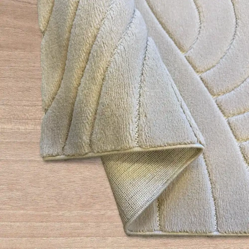 Dywan art deco 3d Dywilan Juno Lux 1 F707A beige spód