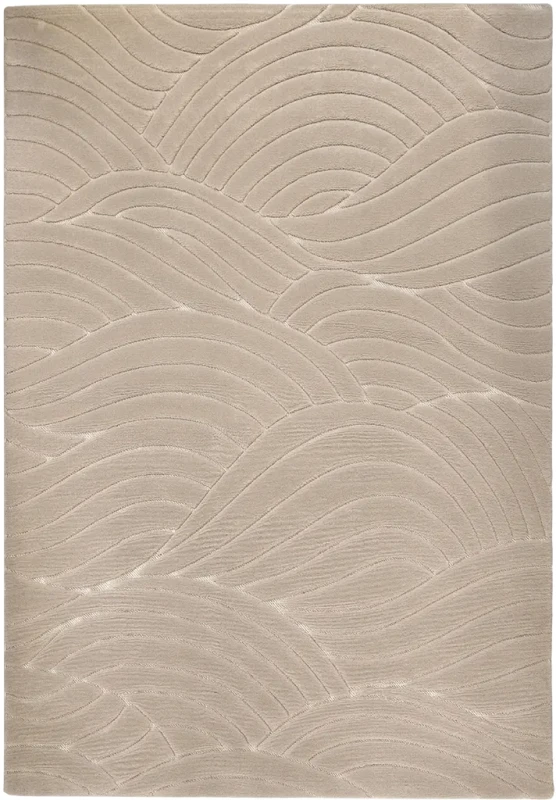 Dywan art deco 3d Dywilan Juno Lux 1 F707A beige