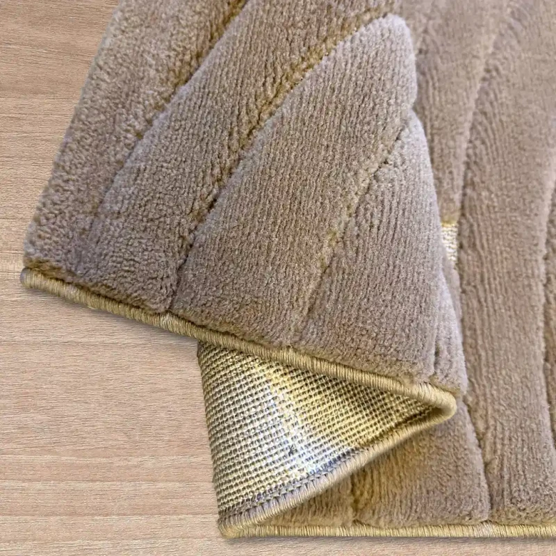 Dywan art deco 3d Dywilan Juno Lux 1 F707A vizon spód