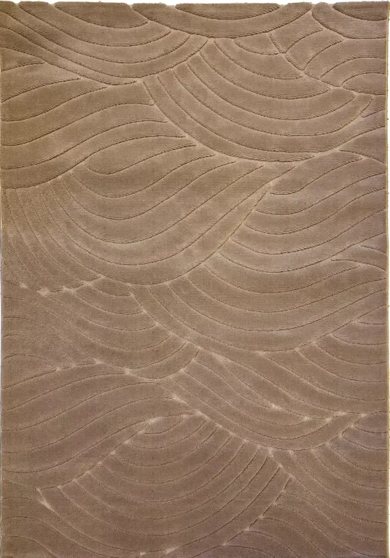 Dywan art deco 3d Dywilan Juno Lux 1 F707A vizon