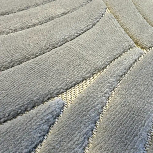 Dywan art deco 3d Dywilan Juno Lux 1 F707A l.grey runo