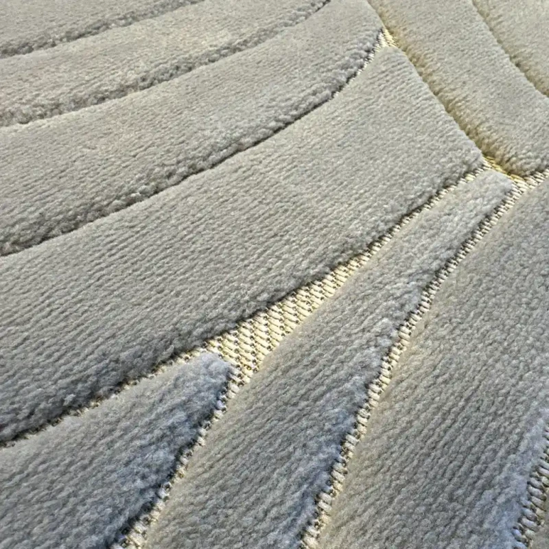 Dywan art deco 3d Dywilan Juno Lux 1 F707A l.grey runo