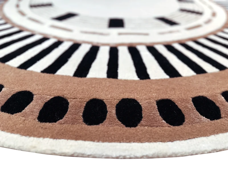 Dywan owalny wełniany Carpet Decor Handmade Roma ivory - brzeg