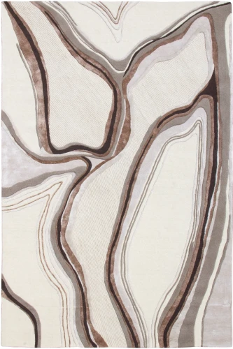 Dywan wełniany Carpet Decor Handmade Lava beżowy