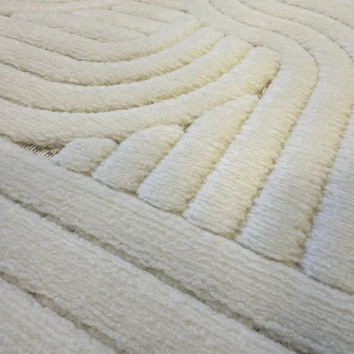 Dywan art deco 3d Dywilan Juno Lux 2 E341A cream runo