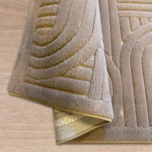 Dywan art deco 3d Dywilan Juno Lux 2 E341A vizion spód ukazujace jego spód