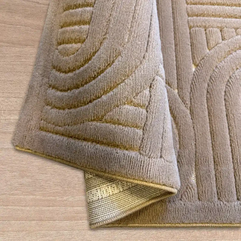 Dywan art deco 3d Dywilan Juno Lux 2 E341A vizion spód ukazujace jego spód