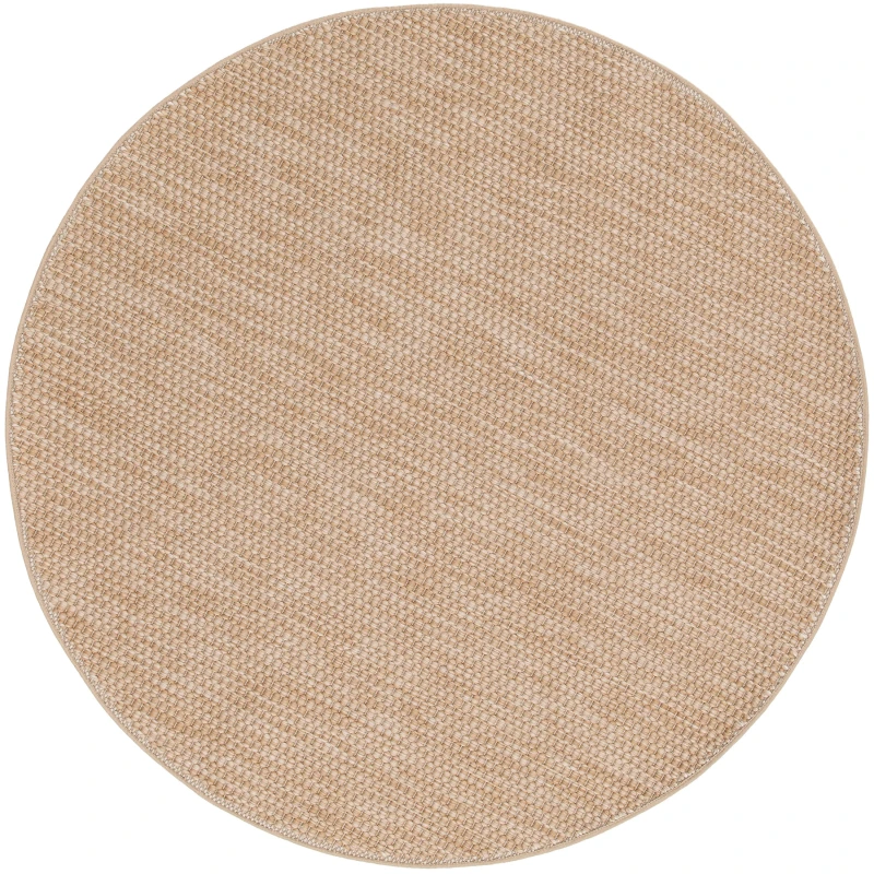 Dywan zewnętrzny koło Carpet Decor Outdoor/Indoor Grano brąz