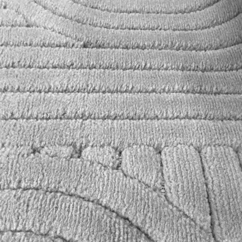 Juno Lux 2 E341A l.grey Dywan art deco 3d Dywilan Juno runo