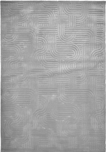 Dywan art deco 3d Dywilan Juno Lux 2 E341A l.grey 