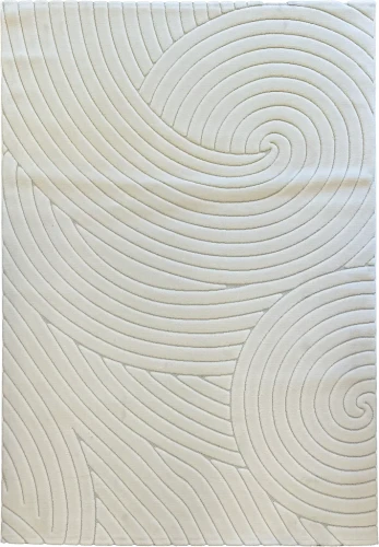 Dywan art deco 3d Dywilan Juno Lux 3 F705A cream