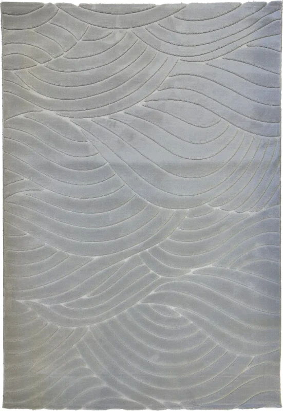 Dywan art deco 3d Dywilan Juno Lux 3 F705A l.grey