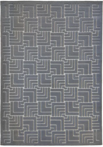 Dywan art deco 3d Dywilan Juno Lux 4 D147A grey 