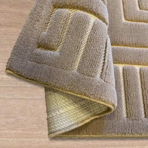 Dywan art deco 3d Dywilan Juno Lux 4 D147A vizon spód