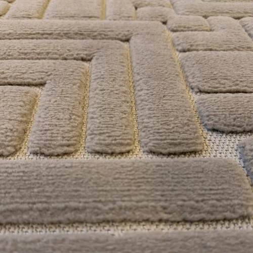 Dywan art deco 3d Dywilan Juno Lux 4 D147A vizon runo