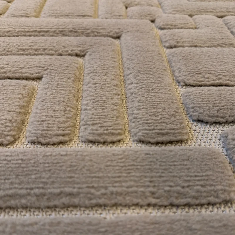 Dywan art deco 3d Dywilan Juno Lux 4 D147A vizon runo