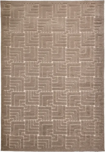 Dywan art deco 3d Dywilan Juno Lux 4 D147A vizon