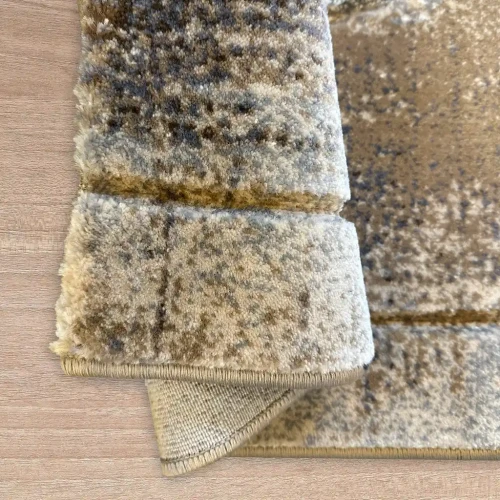 Dywan nowoczesny Dywilan Prestige E8251A brown-grey spód