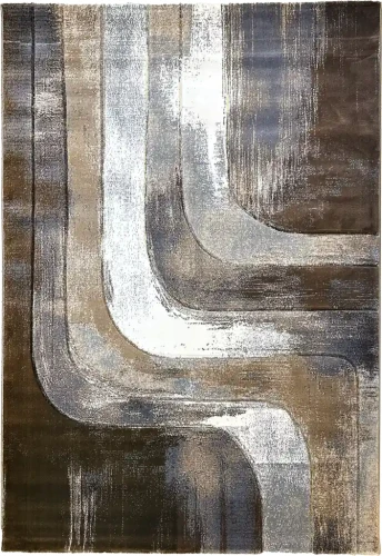 Dywan nowoczesny Dywilan Prestige 1 E825A brown-grey