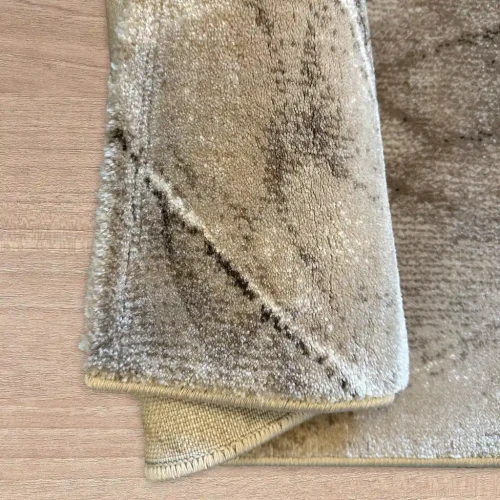 Dywan nowoczesny Dywilan Prestige 2 E826A brown-cream spód