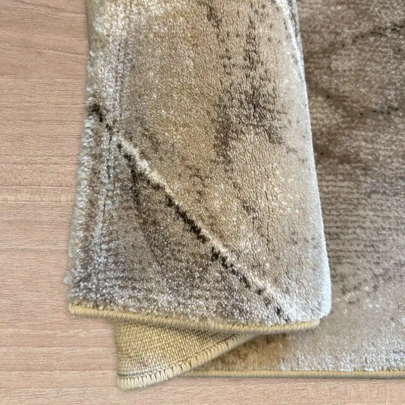 Dywan nowoczesny Dywilan Prestige 2 E826A brown-cream spód