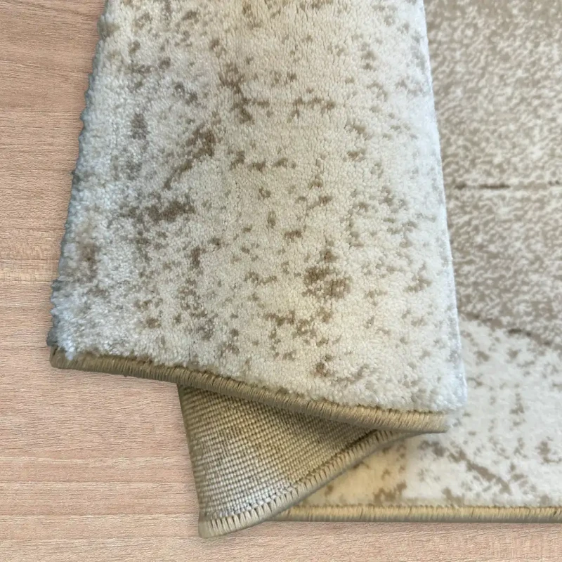 Dywan nowoczesny Dywilan Prestige 3 TE936A brown-cream spód