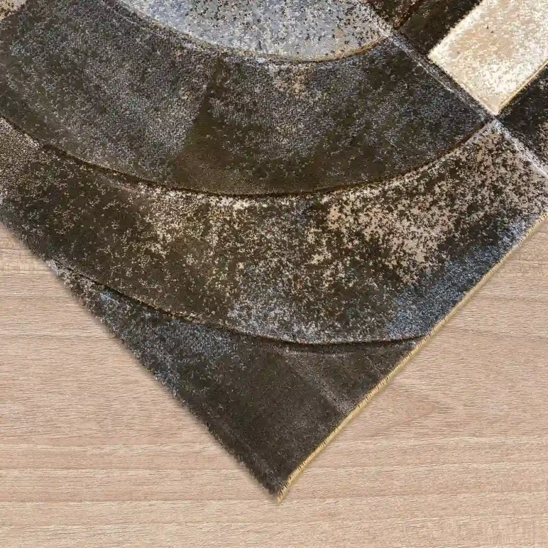 Dywan nowoczesny Dywilan Prestige 4 TE939A grey-brown obszycie