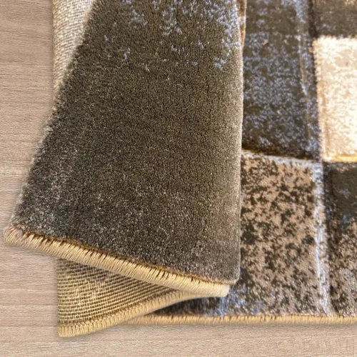 Dywan nowoczesny Dywilan Prestige 4 TE939A grey-brown spód