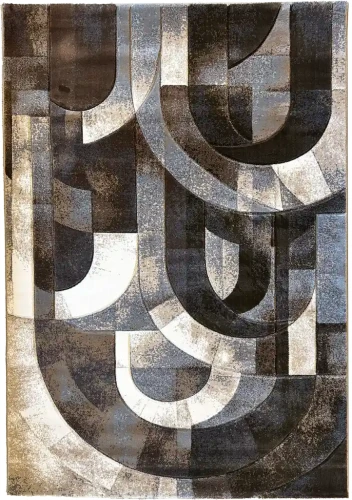 Dywan nowoczesny Dywilan Prestige 4 TE939A grey-brown 