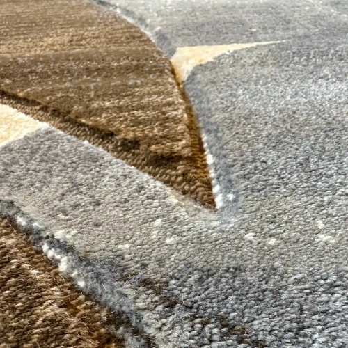 Dywan nowoczesny Dywilan Prestige 5 TE940A grey-brown  runo