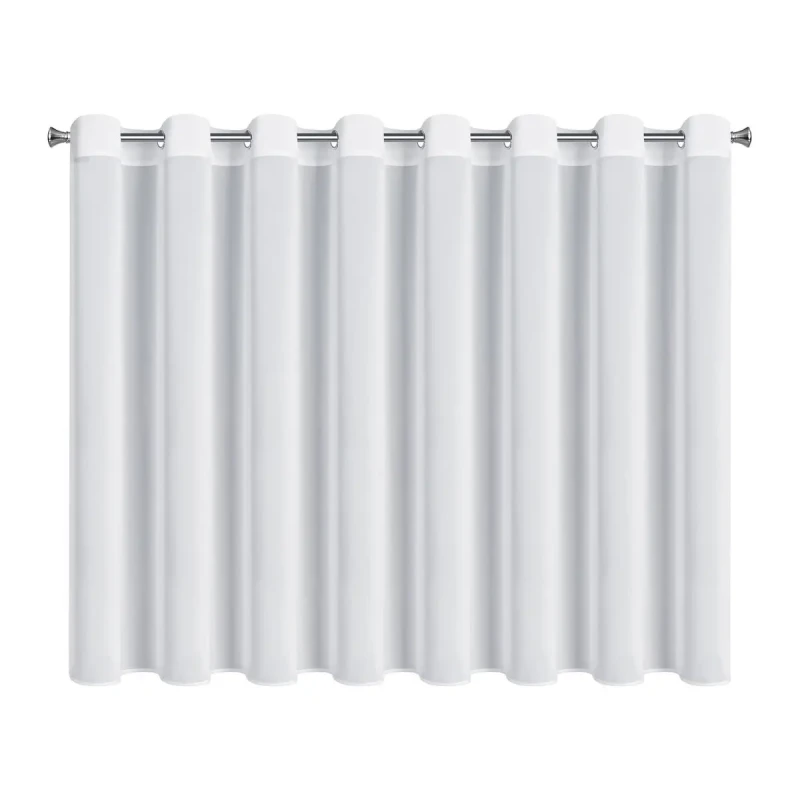 Firanka biała gładka na karnisz.webp