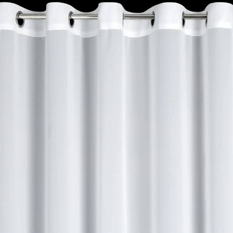 Firana gotowa na przelotkach biała.webp