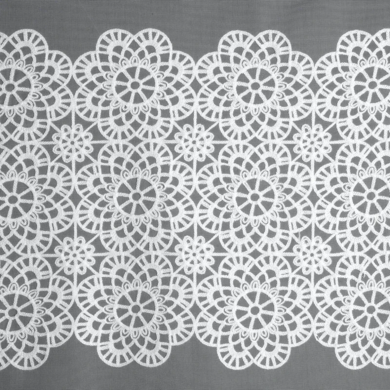 Firanka biała z haftem 140x250 cm Afrodyta.webp