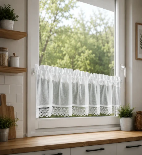 Zazdrostka Lisa 30x150 cm biała na tunelu
