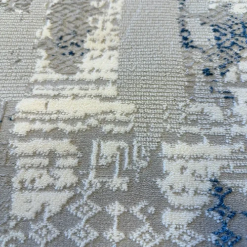 Dywan nowoczesny Dywilan Gordion 4 16112 blue/grey runo
