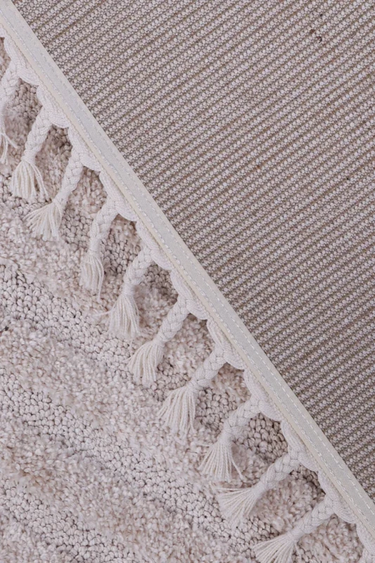 Dywan boho Berber 9754 krem - spód