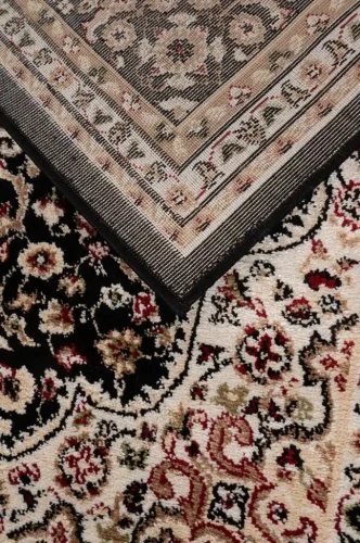 Dywan tradycyjny Diamond klasyk czarny spód