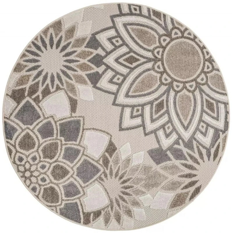 Dywan okrągły nowoczesny ED28C Patio CTL cream