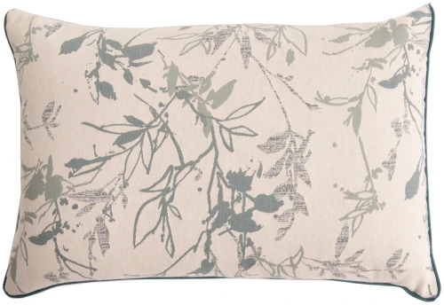 Poszewka dekoracyjna premium Deko 40x60 cm botaniczna jasna