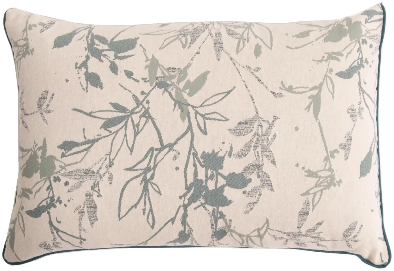Poszewka dekoracyjna premium Deko 40x60 cm botaniczna jasna